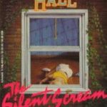 Silent Scream book cover, shows a window into a dorm room with a girl's body on the floor