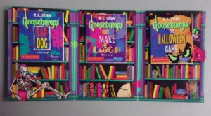 Goosebumps Haunted Library signed edition