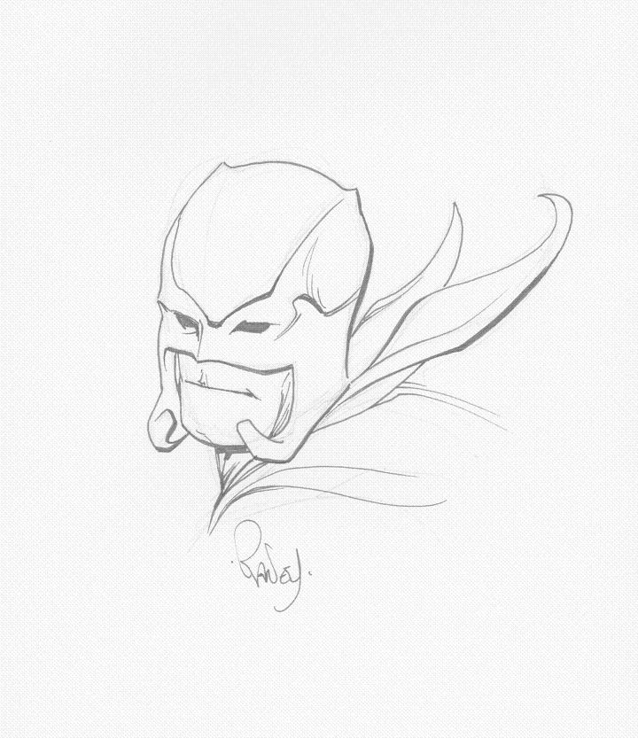 First Masked Mutant sketch