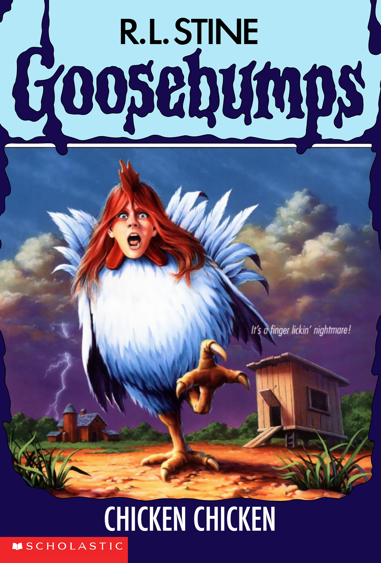 Recap #249: Goosebumps #53: Chicken Chicken by . Stine – The Devil's  Elbow