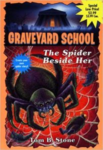 Graveyard School #28: The Spider Beside Her Cover by Mark Nagata