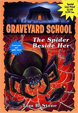 Graveyard School #28: The Spider Beside Her Cover by Mark Nagata
