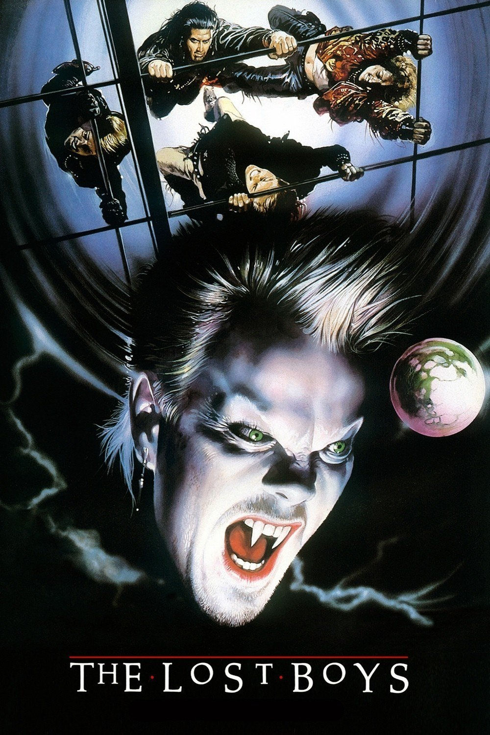The Lost Boys 80s Horror Movie TShirt gift for Him  1987 Vampire  Santa Carla  Graphic Tees  Halloween