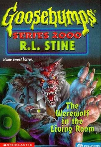 cover of Werewolf in the Living Room by R L Stine