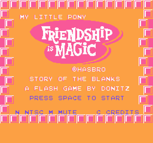 Friendship is 8-Bit: Story of the Blanks